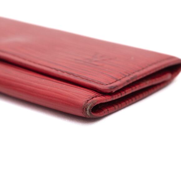 Authentic Louis Vuitton Red Epi Leather Multicles 4 Key Holder 1994 Spain - Picture 13 of 16